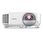 BenQ Projektor WXGA - MW826STH (0,49TR, 3500 AL, 20 000:1, 15 000h(LampSave), 2xHDMI, LAN, USB, ShortThrow)