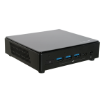 ECS MiniPC - LIVA Z3 Plus (Intel i7-10510U, 2xDDR4 SO-DIMM, M.2 SATA 2280, HDMI, mDP, 2xRJ45, 3xUSB3.0, 1xTypeC)