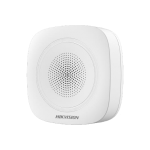 Hikvision AX Pro Sziréna - DS-PS1-I-WE (Beltéri, 110dB, Piros)