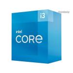 Intel Processzor - Core i3-12100F (3300Mhz 12MBL3 Cache 10nm 58W skt1700 Alder Lake) BOX No VGA