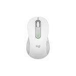 Logitech Egér - M650 L Nagy Balkezes (Vezeték nélküli, Bluetooth, Optikai, 2000 DPI, fehér)