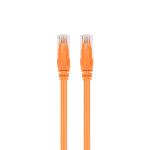 S-link Kábel - SL-CAT601TR (UTP patch kábel, CAT6, narancssárga, 1m)