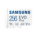 Samsung MicroSD kártya - 256GB MB-MC256SA/EU (EVO PLUS, microSDXC, UHS-I, R160, adapter, 256GB)