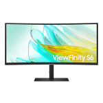 Samsung Monitor 34" - S34C652UAU (VA, 3440x1440, 21:9, UWQHD, 100Hz, 350cd/m2, 5ms, Pivot, Ívelt)