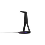 The G-Lab Fejhallgató állvány - K STAND HYDROGEN (fekete, 2xUSB3.0, 1xUSB-C, műanyag, RGB)