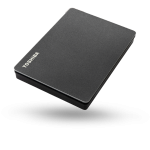 Toshiba Külső HDD 2.5" - 2TB Canvio Gaming Fekete (USB3.2 Gen 1.; ~5Gbps; exFAT)