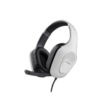 Trust Fejhallgató - GXT415 Zirox (multiplatform; nagy-párnás; mikrofon; hangerőszabályzó; 3.5mm jack; fehér)
