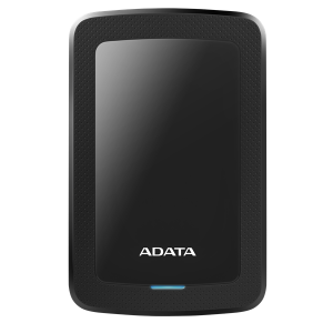 ADATA Külső HDD 2.5" - 1TB HV300 (USB3.1, LED, Slim, Fekete)