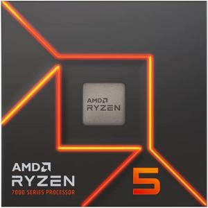 AMD Processzor - Ryzen 5 7600 (3800Mhz 32MBL3 Cache 5nm 65W AM5) BOX