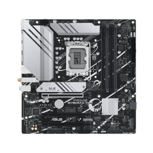 Asus Alaplap - Intel PRIME B760M-A WIFI s1700 (B760, 4xDDR5 7200+MHz, 4xSATA3, 2xM.2, 2xHDMI+DP)