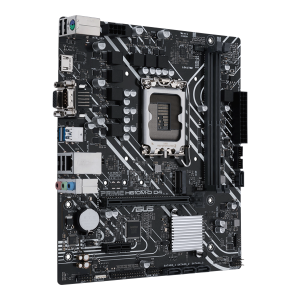 Asus Alaplap - Intel PRIME H610M-D D4 s1700 (H610, 2xDDR4 3200MHz, 4xSATA3, 1xM.2, HDMI+VGA)