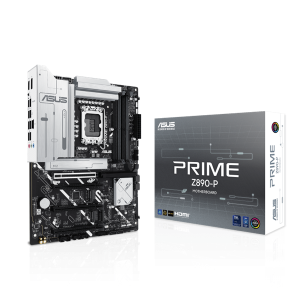 Asus Alaplap - Intel PRIME Z890-P LGA1851 (Z890, ATX, 4xDDR5 8666+MHz, 4xSATA3, 4xM.2, HDMI+DP)