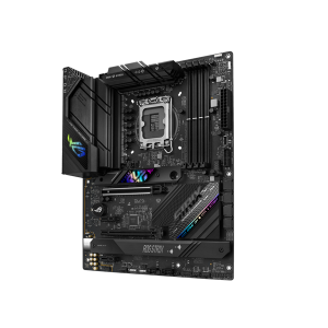Asus Alaplap - Intel ROG STRIX B760-F GAMING WIFI s1700 (B760, 4xDDR5 7800+MHz, 4xSATA3, 3xM.2, HDMI+DP)