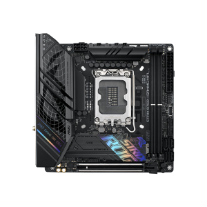 Asus Alaplap - Intel ROG STRIX B760-I GAMING WIFI s1700 (B760, 2xDDR5 7600MHz, 4xSATA3, 2xM.2, HDMI+DP)