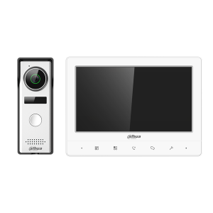 Dahua Analóg video kaputelefon szett 4 vezetékes - KTA02 (VTH1020J + VTO1000J)