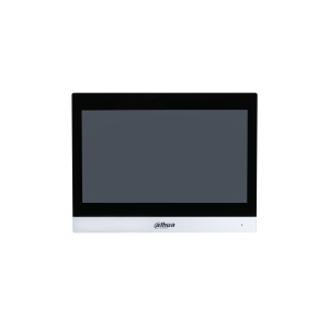 Dahua IP video kaputelefon - VTH8A41KMS-W (beltéri egység, 10" touch screen, SD, I/O, PoE, fekete)
