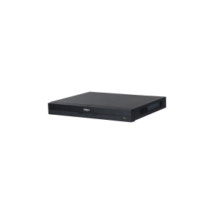 Dahua NVR Rögzítő - NVR4216-16P-EI (16 csatorna, H265+, 16port PoE, 256Mbps, HDMI+VGA, 2xUSB, 2xSata, AI)