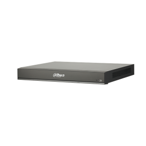 Dahua NVR Rögzítő - NVR5216-16P-I/L (16 csatorna, 16port af/at PoE; H265+, 320Mbps, HDMI+VGA, 2xUSB, 2x Sata, I/O; AI)