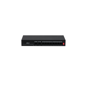 Dahua PoE switch - PFS3010-8ET-65 (8x 100Mbps PoE port + 2x 100Mbps uplink, 65W)
