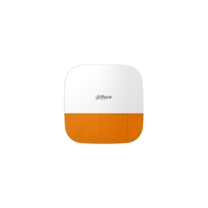 Dahua Vezeték nélküli kültéri sziréna - AirShield ARA13-W2 Narancs (IP65; 110dB; LED; 868MHz, AES128, 12VDC+Akku; Mabisz