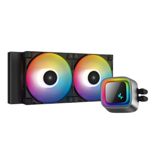 DeepCool CPU Water Cooler - LS520 (max 19dB; max. 145,86 m3/h; 2x12cm, A-RGB LED)