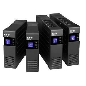 EATON szünetmentes 1600VA - ELP1600DIN (8 Schuko kimenet, line-interaktív, LCD, USB, szoftver, AVR, rack/torony)