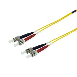 Equip Optikai Kábel - 252238 (OS2, ST/ST, 9/125µ, LSOH, sárga, 20m)