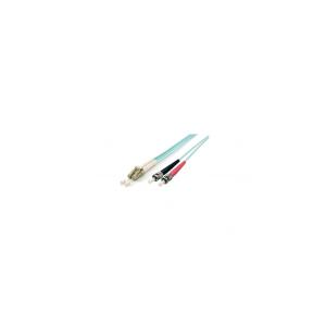 Equip Optikai Kábel - 255212 (OM3, LC/ST, 50/125µ, LSOH, türkiz, 2m)