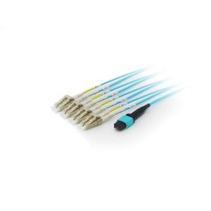 Equip Optikai Kábel - 25555317 (OM4, MTP/MTP Type A,  50/125µ, LSOH, kék, 3m)