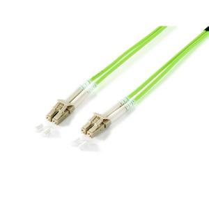 Equip Optikai Kábel - 255715 (OM5, LC/LC, 50/125µ, LSOH, lime zöld, 5m)