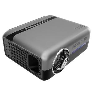 Everest Projektor FullHD - PJ03 (300 ANSI, 1500:1, Bluetooth, HDMI, USB-A, TF, AV, AUX, állvány)