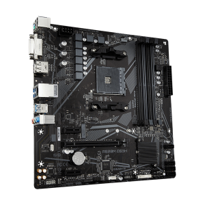 Gigabyte Alaplap - AMD A520M DS3H AM4 (A520M, 4xDDR4 3200MHz, PCI-E, RAID, 4xSATA3, M.2, 4xUSB2.0, 6xUSB3.1)