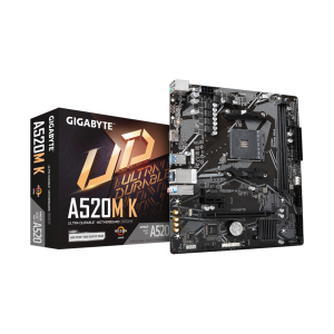 Gigabyte Alaplap - AMD A520M K AM4 (A520M, 2xDDR4 3200MHz, PCI-E, 4xSATA3, M.2, 6xUSB2.0, 6xUSB3.1)