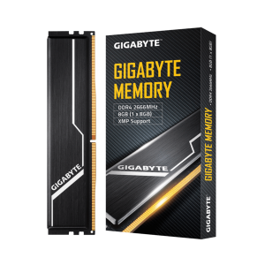 Gigabyte Memória Desktop - 8GB (1x8GB, 2666Mhz, hűtőbordás)