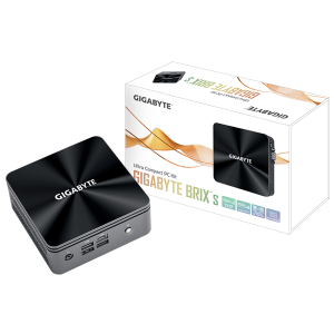 Gigabyte Mini PC - BRIX GB-BRI3H-10110 (i3-10110U, Max.: 64GB DDR4, RJ45, Wi-fi, SATA, M.2, 2xHDMI, USB3.2, USB Type-C)