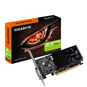 Gigabyte Videókártya - nVidia GT1030 (2048MB DDR5, 64bit, 1506/6008MHz, DVI, HDMI, Ventillátor)