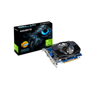 Gigabyte Videókártya - Nvidia GT730 (2048MB DDR3, 64bit, 902/1800MHz, Dsub, DVI, HDMI, Single Slot Ventilátor)