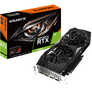 Gigabyte Videókártya - Nvidia RTX2060 12GB OC (12288MB, GDDR6, 192bit, 1680/14000Mhz, DP, HDMI)