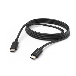 Hama Kábel - 201593 (2xUSB-C, USB 2.0, 3m, fekete)