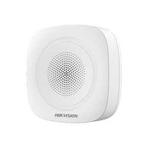 Hikvision AX Pro Sziréna - DS-PS1-I-WE (Beltéri, 110dB, Kék)