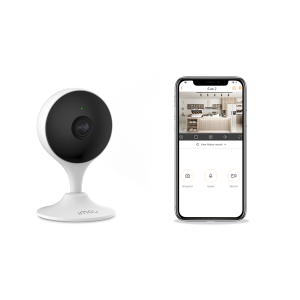 Imou IP wifi csempekamera - Cue 2E (2MP, 3,6mm, beltéri, H264, IR10m, microSD, audio, 5VDC)