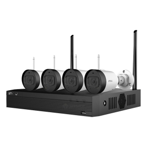 Imou IP wifi csőkamera szett - NVR1104/F22FE kit (4x 2MP-2,8mm, H265, mikr., FullColor + IR30m; 1x NVR 4csat, 1TB HDD)