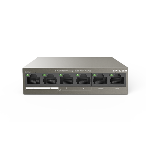 IP-COM Switch PoE - F1106P-4-63W (6x100Mbps; 4 af/at PoE port; 58W)