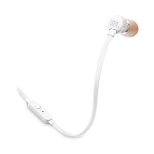 JBL Fülhallgató - Tune 110 (mikrofon, 3.5mm jack, 1.1m kábel, Fehér)