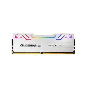 Kingsman Memória Desktop - 32GB DDR4 (2x16GB, 3600Mhz, CL18, 1.2V, RGB) Hűtőbordás