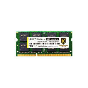 Kingsman Memória Notebook - 4GB DDR3 (1600Mhz, CL11, 1.35V)