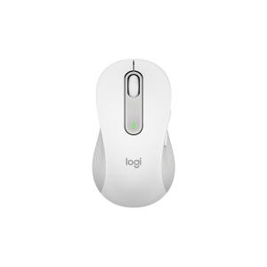 Logitech Egér - M650 L Nagy Balkezes (Vezeték nélküli, Bluetooth, Optikai, 2000 DPI, fehér)