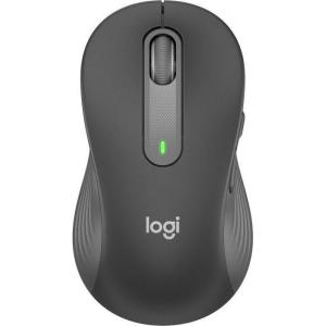 Logitech Egér - M650 L Nagy Balkezes (Vezeték nélküli, Bluetooth, Optikai, 2000 DPI, grafitszürke)