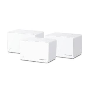Mercusys Mesh WiFi AX3000 - Halo H80X (3 pack; 574Mbps 2,4GHz + 2402Mbps 5GHz; 3x 1Gbps; WPA3)