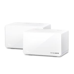 Mercusys Mesh WiFi AX6000 - Halo H90X (2 pack; 1148Mbps 2,4GHz + 4804Mbps 5GHz; 1x 2,5Gbps + 2x 1Gbps; WPA3)
